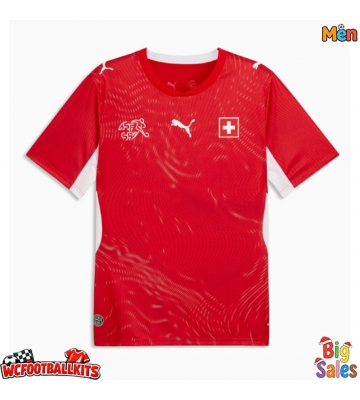 Switzerland Replica Home Stadium Shirt World Cup 2026 Short Sleeve